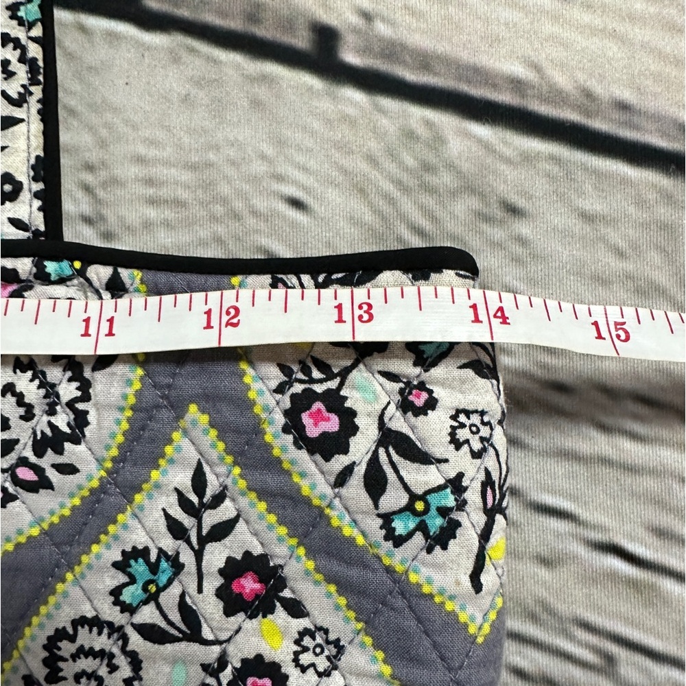 Vera Bradley Carson Cotton Shoulder Bag Handbag Tote - Picture 11 of 12